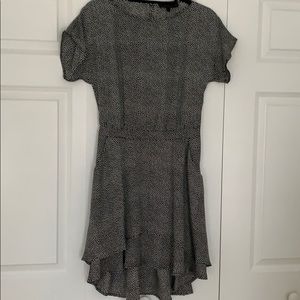 NWT Kelly Wearstler Silk ruffle dress Saks S